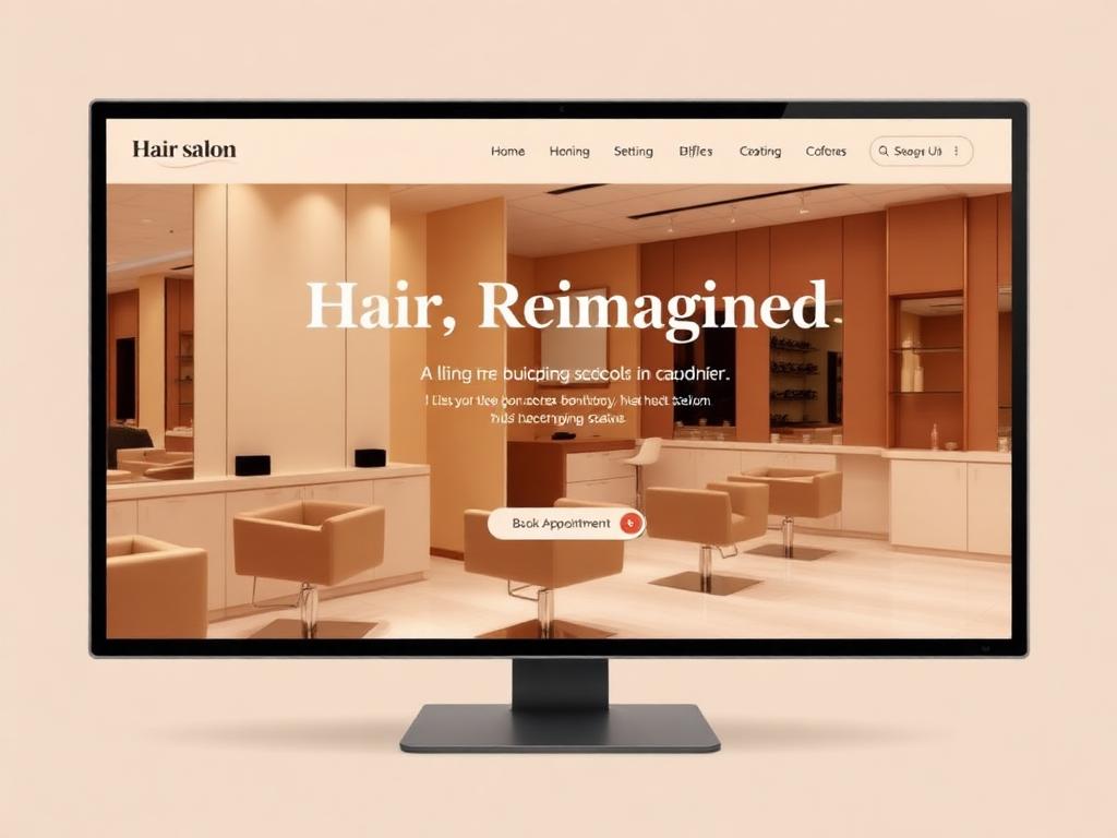 Luxe Hair Studio after redesign