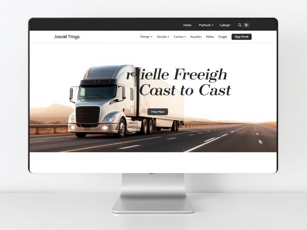 Iron Road Trucking after redesign