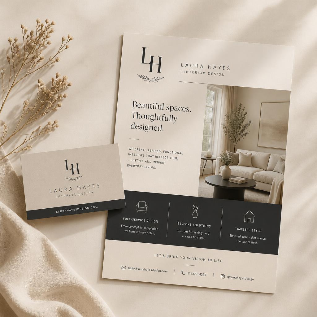 Flyer design example